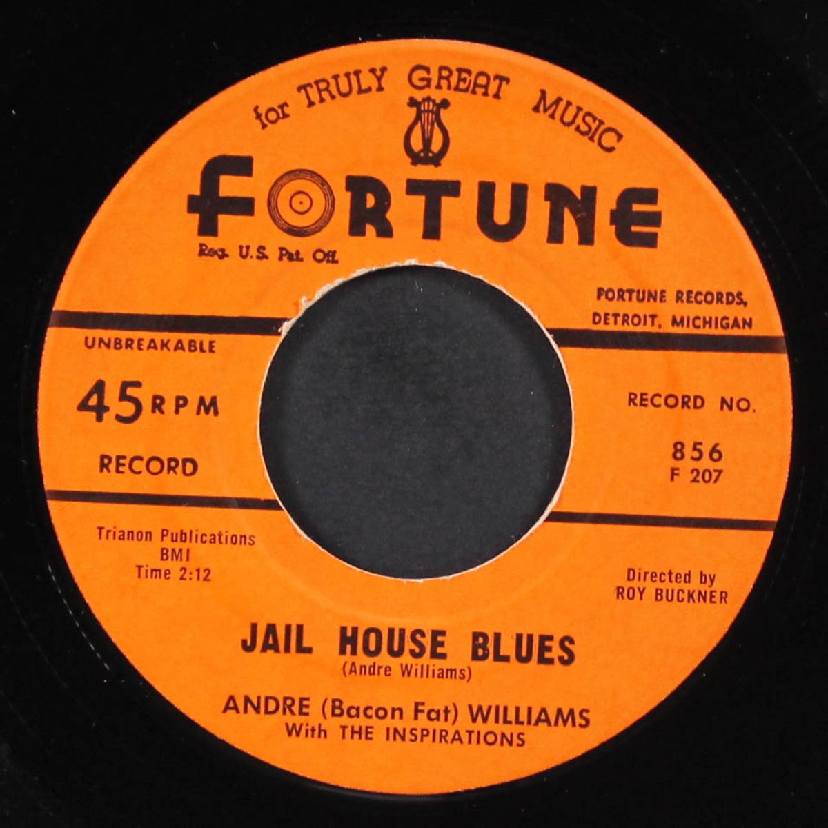 i still love you / jail house blues by ANDRE WILLIAMS & INSPIRATIONS