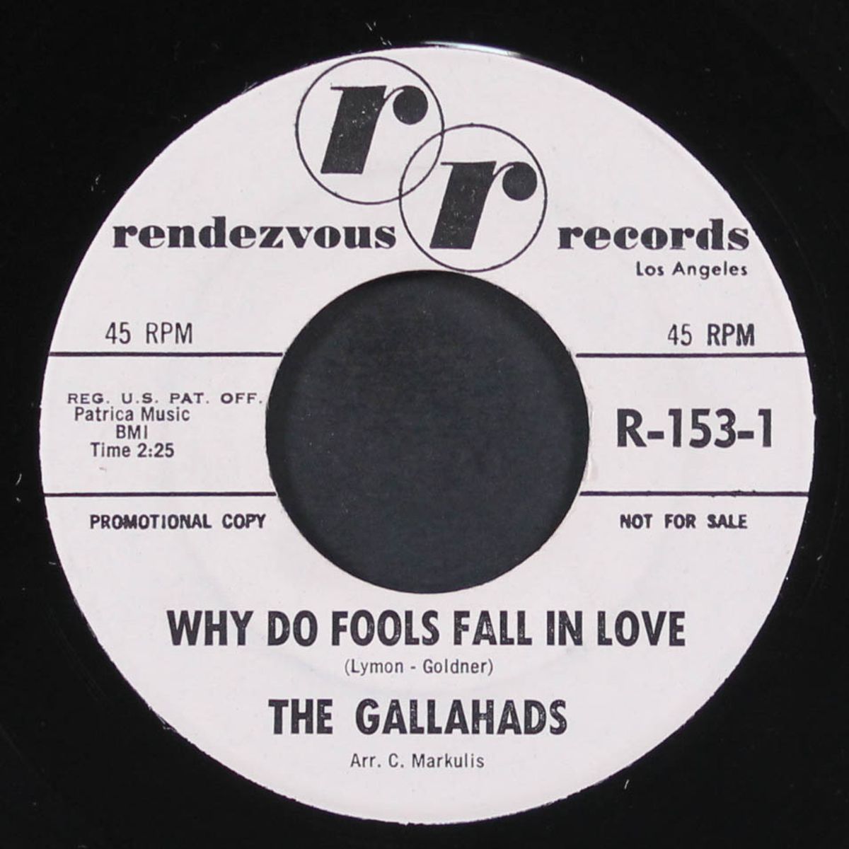 why do fools fall in love / gone by GALLAHADS