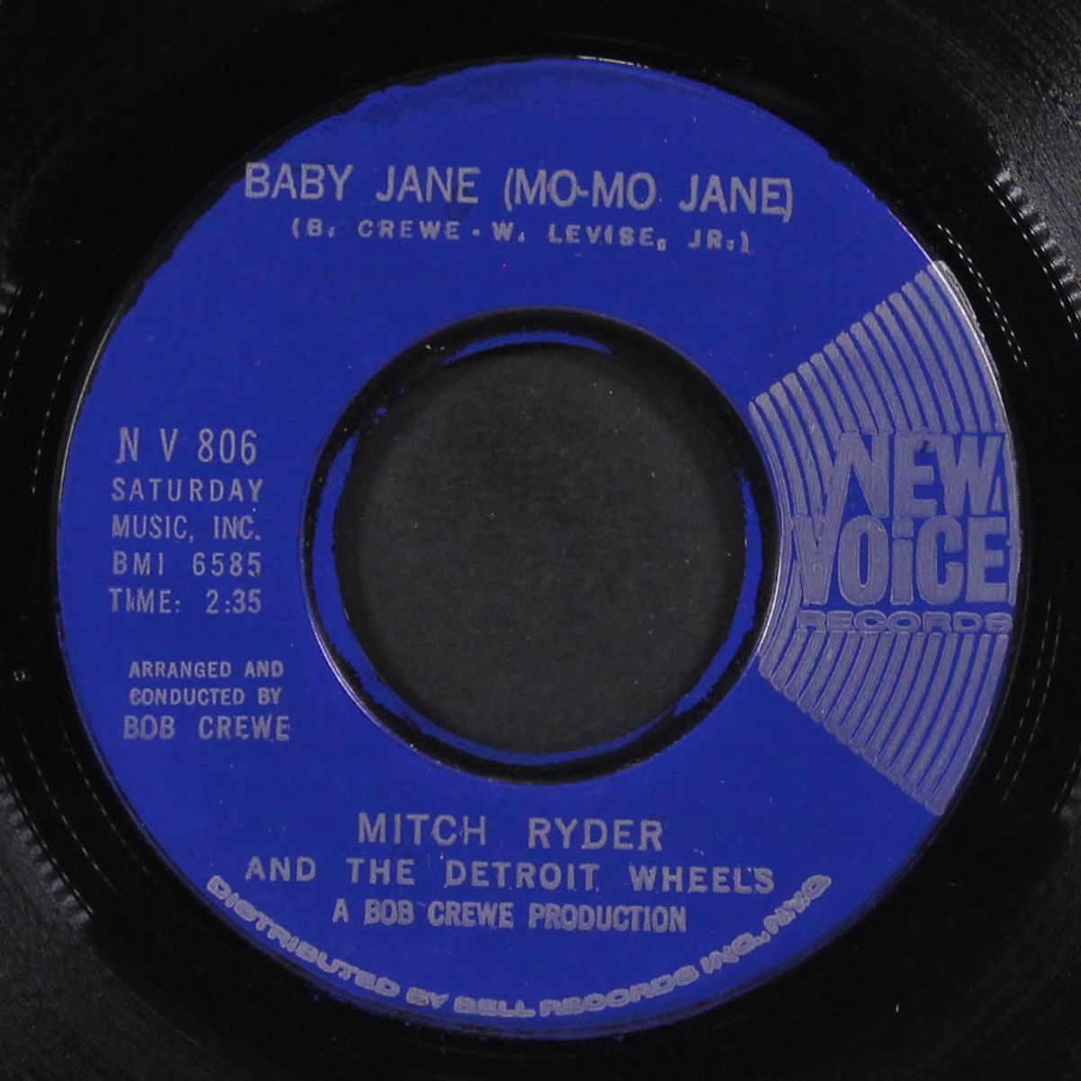 jenny take a ride / baby jane by MITCH RYDER & DETROIT WHEELS