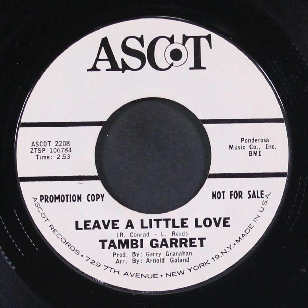 leave a little love by TAMBI GARRET