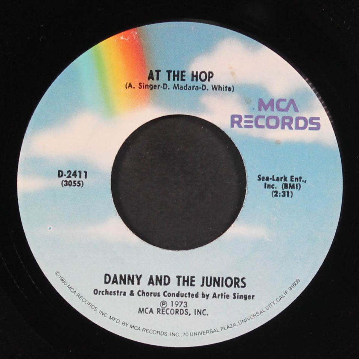 at the hop / rock and roll is here to stay by DANNY & JUNIORS