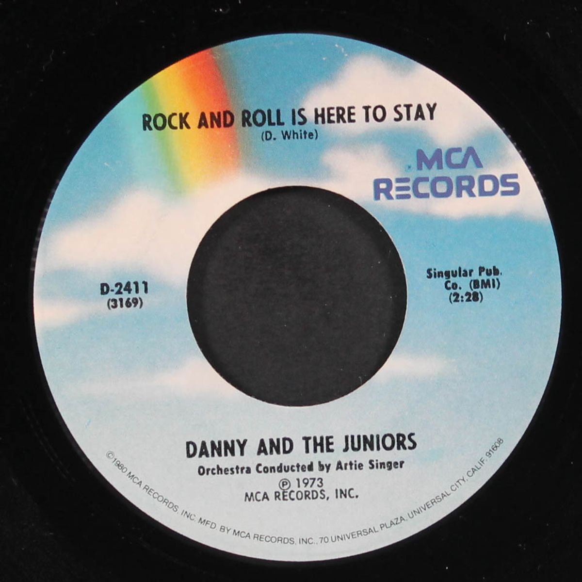 at the hop / rock and roll is here to stay by DANNY & JUNIORS