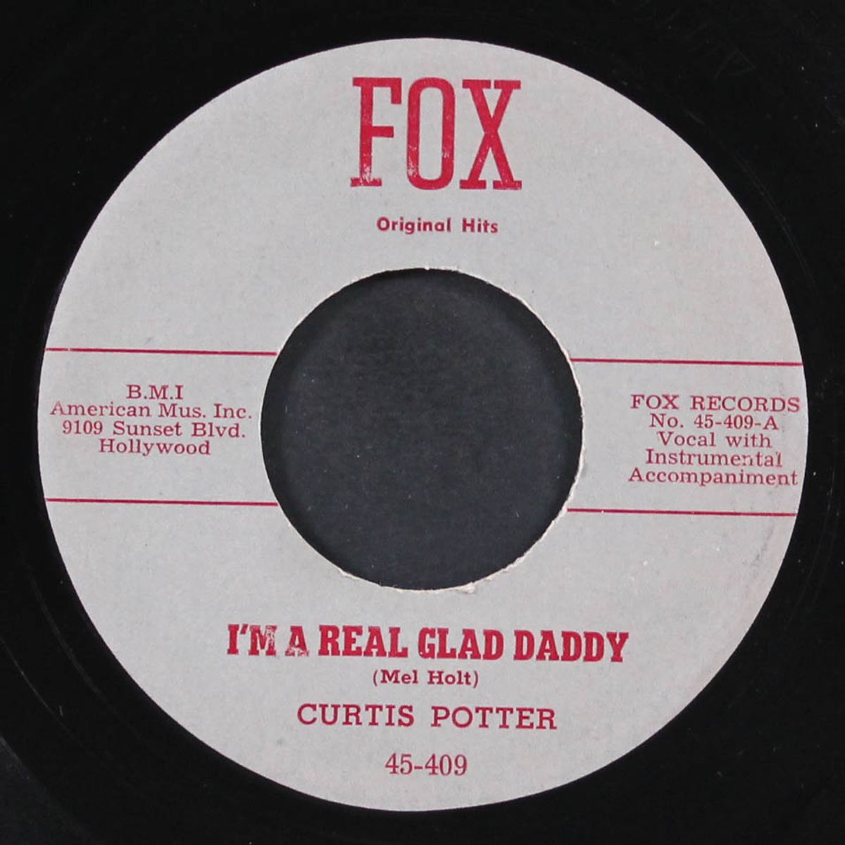 i'm a real glad daddy by CURTIS POTTER
