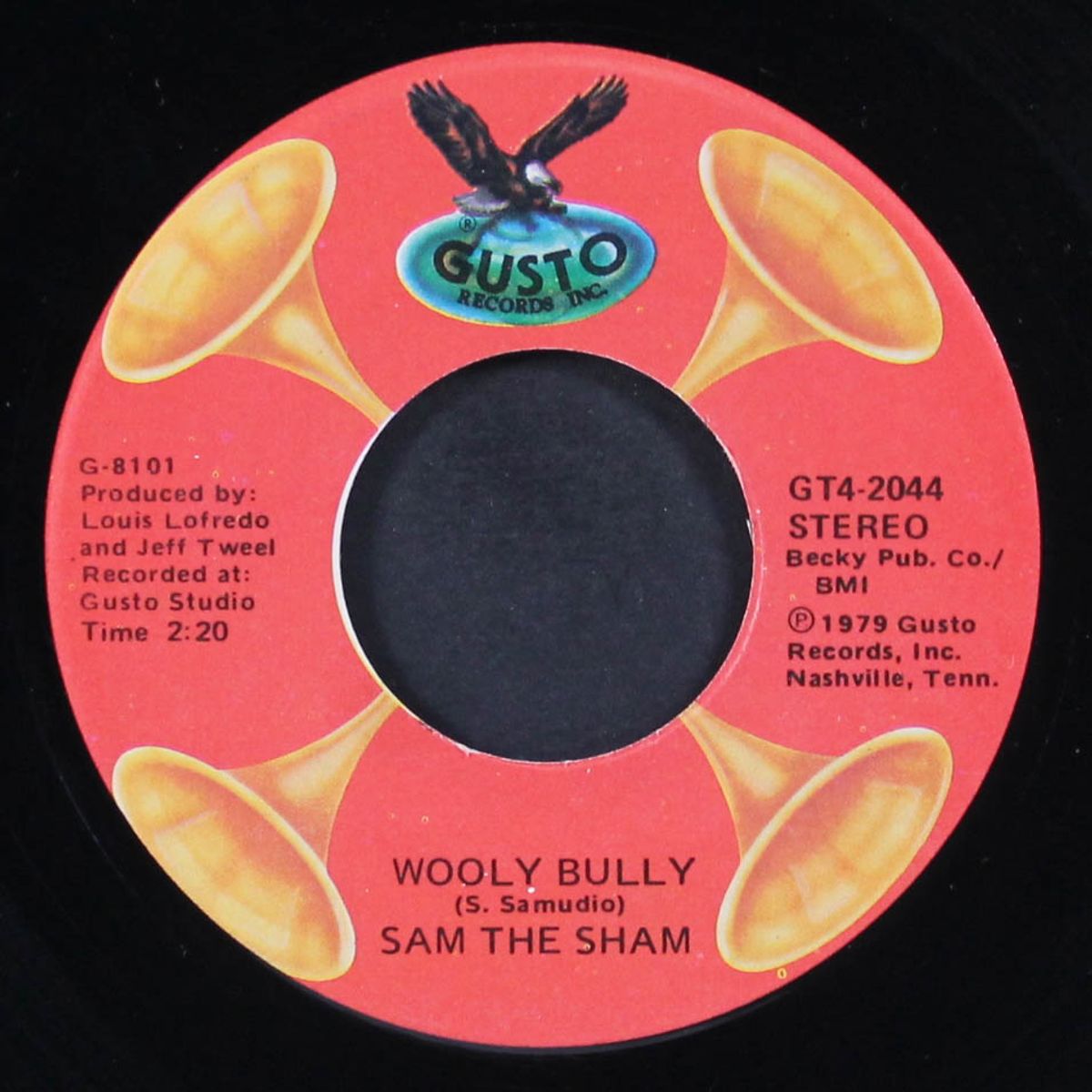 wooly bully / lil' red riding hood by SAM THE SHAM & PHARAOHS