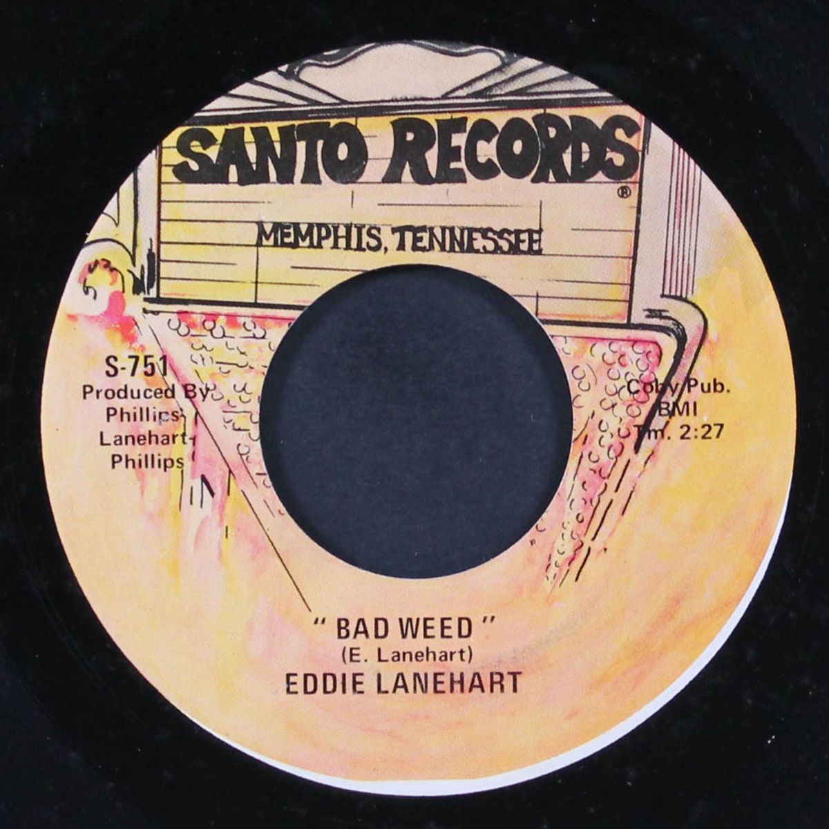 georgia sun / bad weed by EDDIE LANEHART