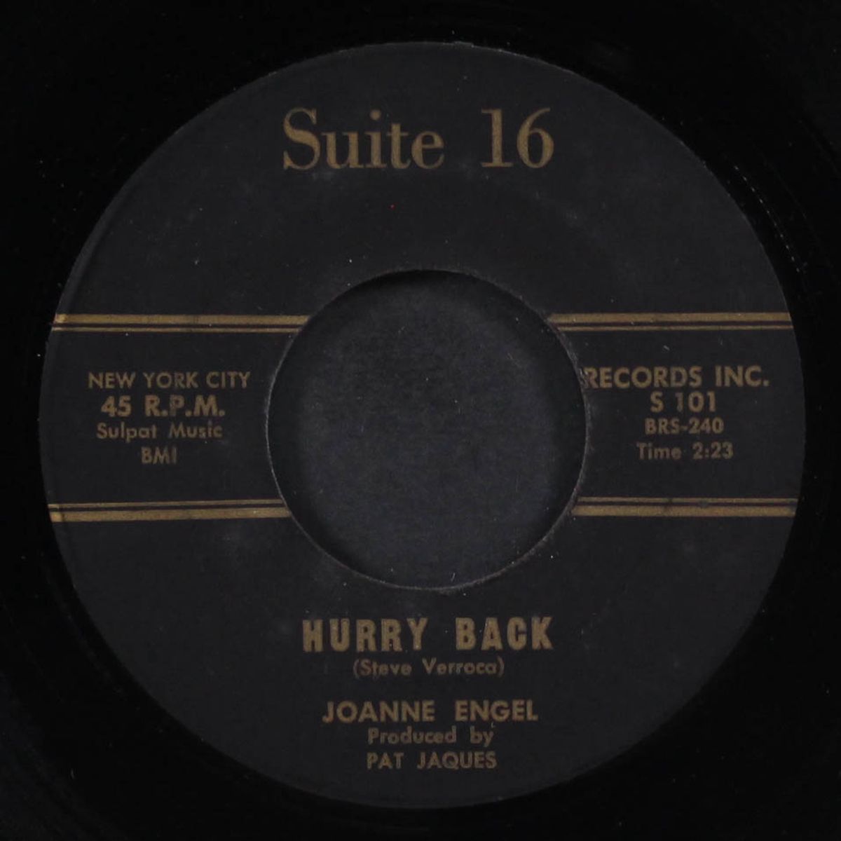 hurry back / you're fine, you're mine by JOANNE ENGEL & GROUP