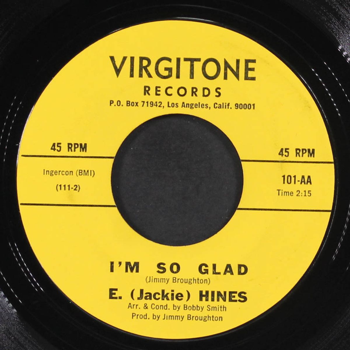 i'm not the fool / i'm so glad by E. JACKIE HINES