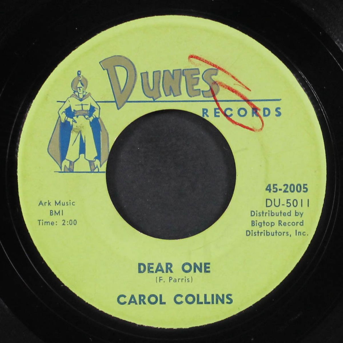 dear one / johnny, oh johnny by CAROL COLLINS