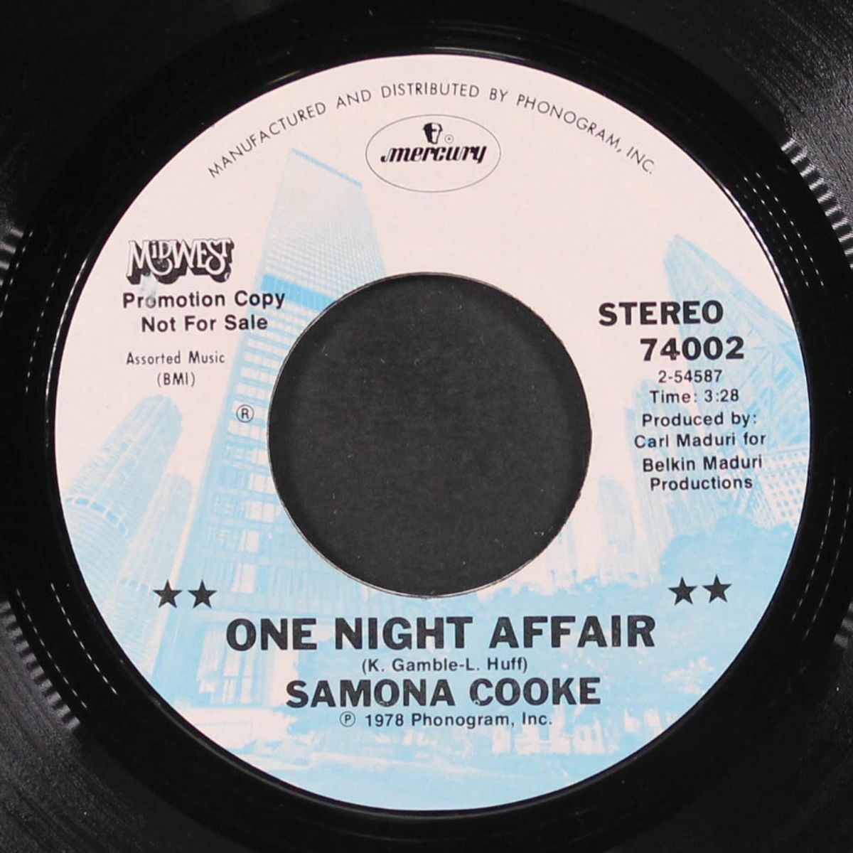 one night affair / same by SAMONA COOKE