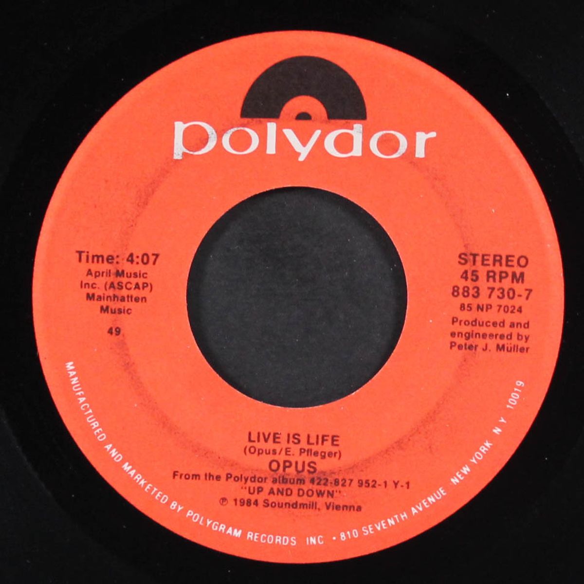 live is life / she loves you by OPUS
