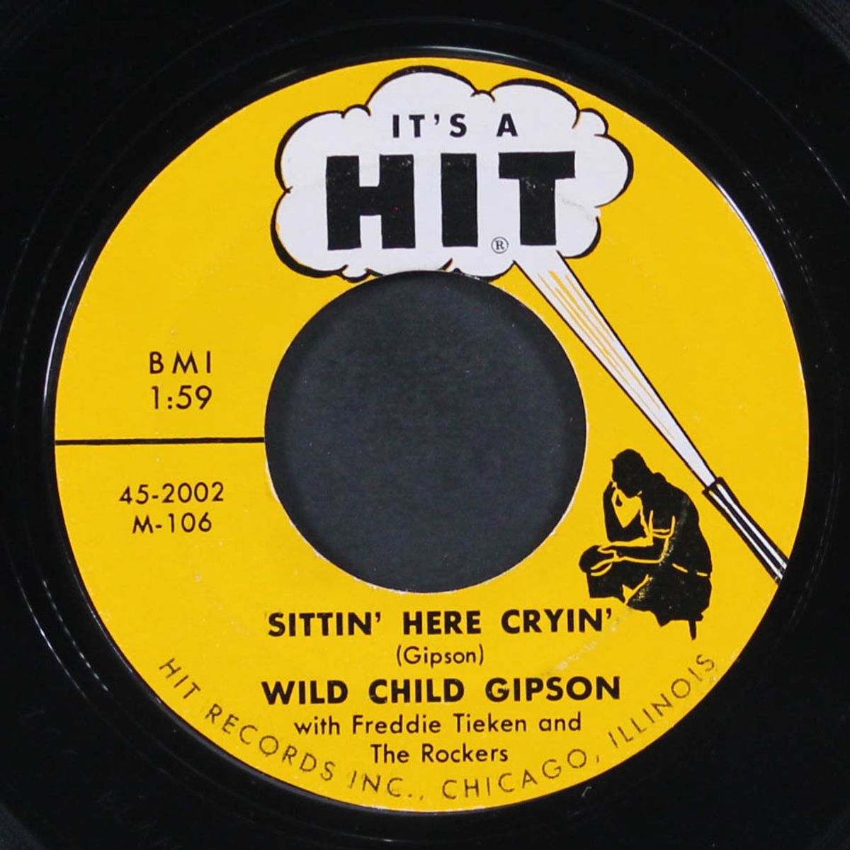 uncle john / sittin' here cryin' by WILD CHILD GIPSON