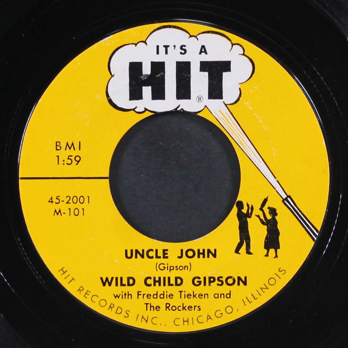 uncle john / sittin' here cryin' by WILD CHILD GIPSON