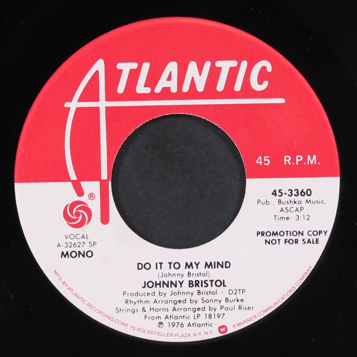 do it to my mind / mono by JOHNNY BRISTOL