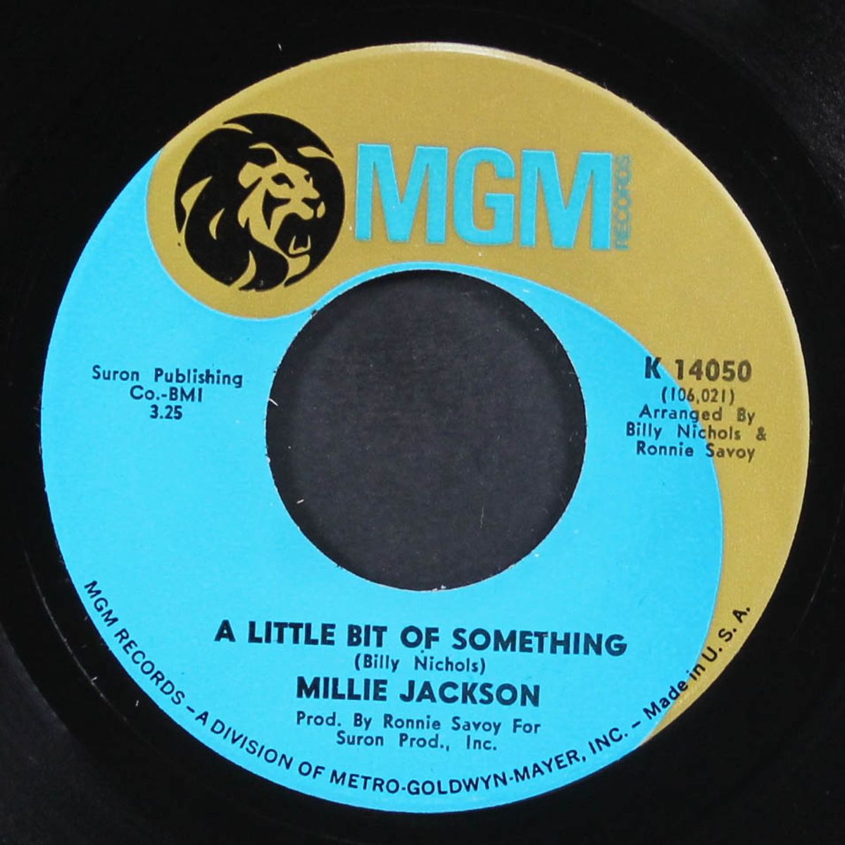my heart took a licking / a little bit of something by MILLIE JACKSON