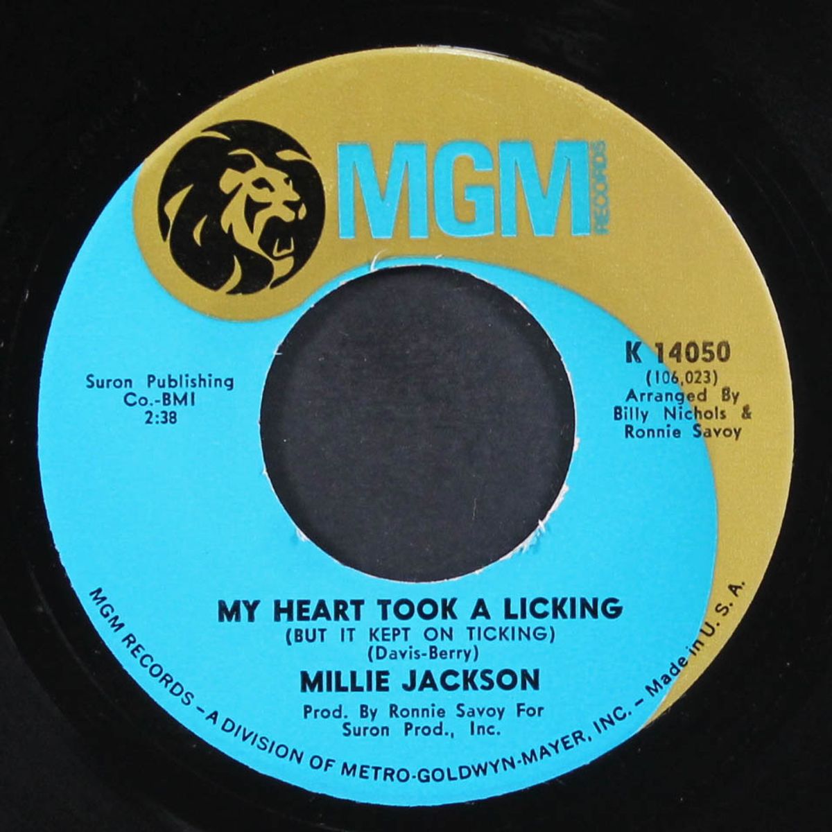 my heart took a licking / a little bit of something by MILLIE JACKSON