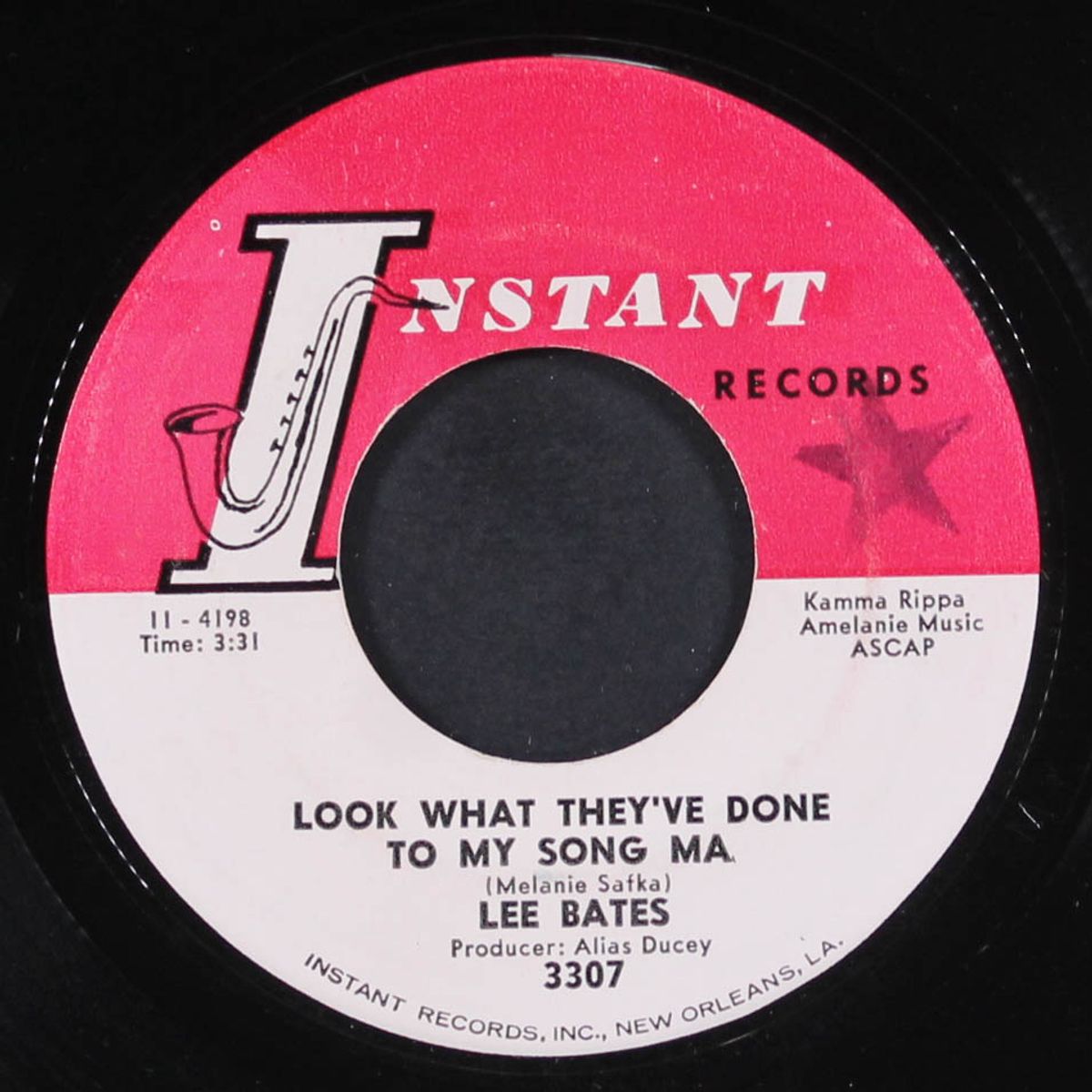 international playboy / look what they've done to my song ma by LEE BATES