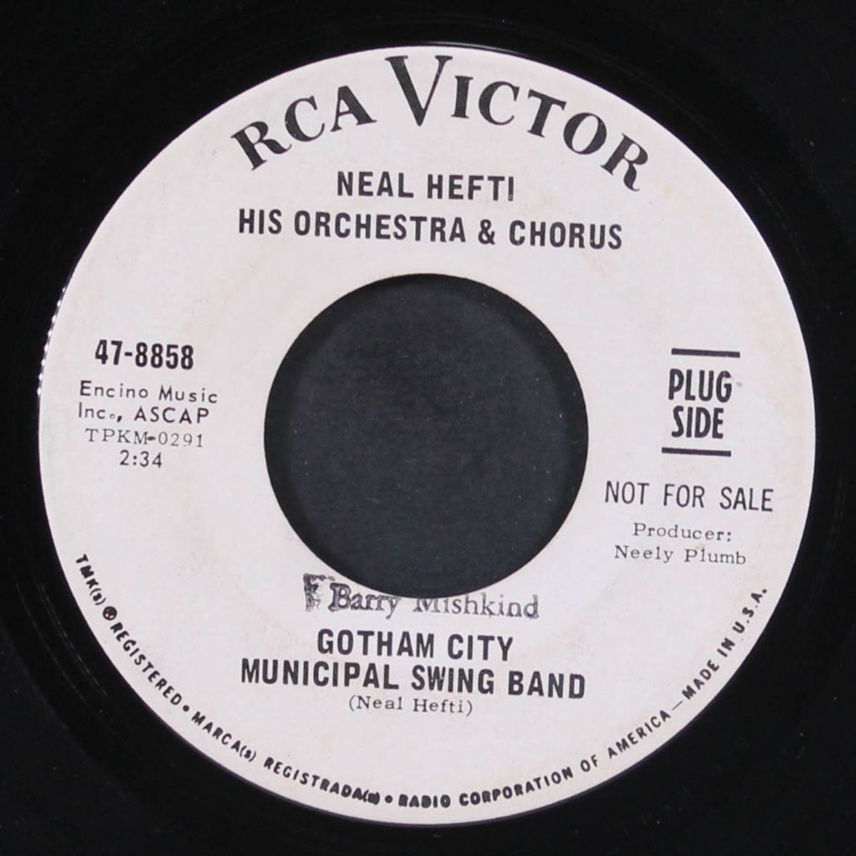 turkish delight / gotham city municipal swing band by NEAL HEFTI