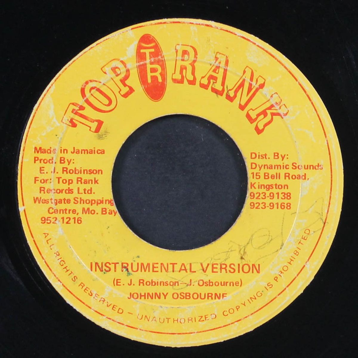 get cracking / version by JOHNNY OSBOURNE