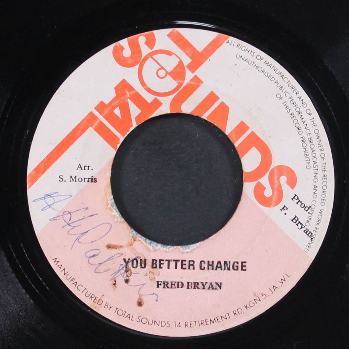 you better change / version by FRED BRYAN