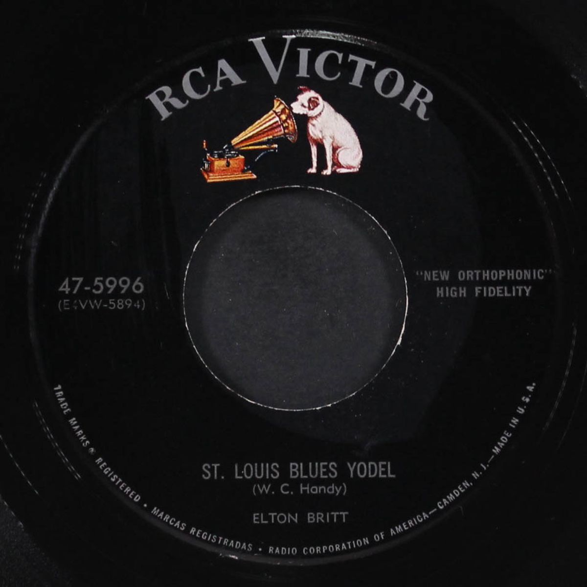 st. louis blues yodel / the skater's yodel by ELTON BRITT