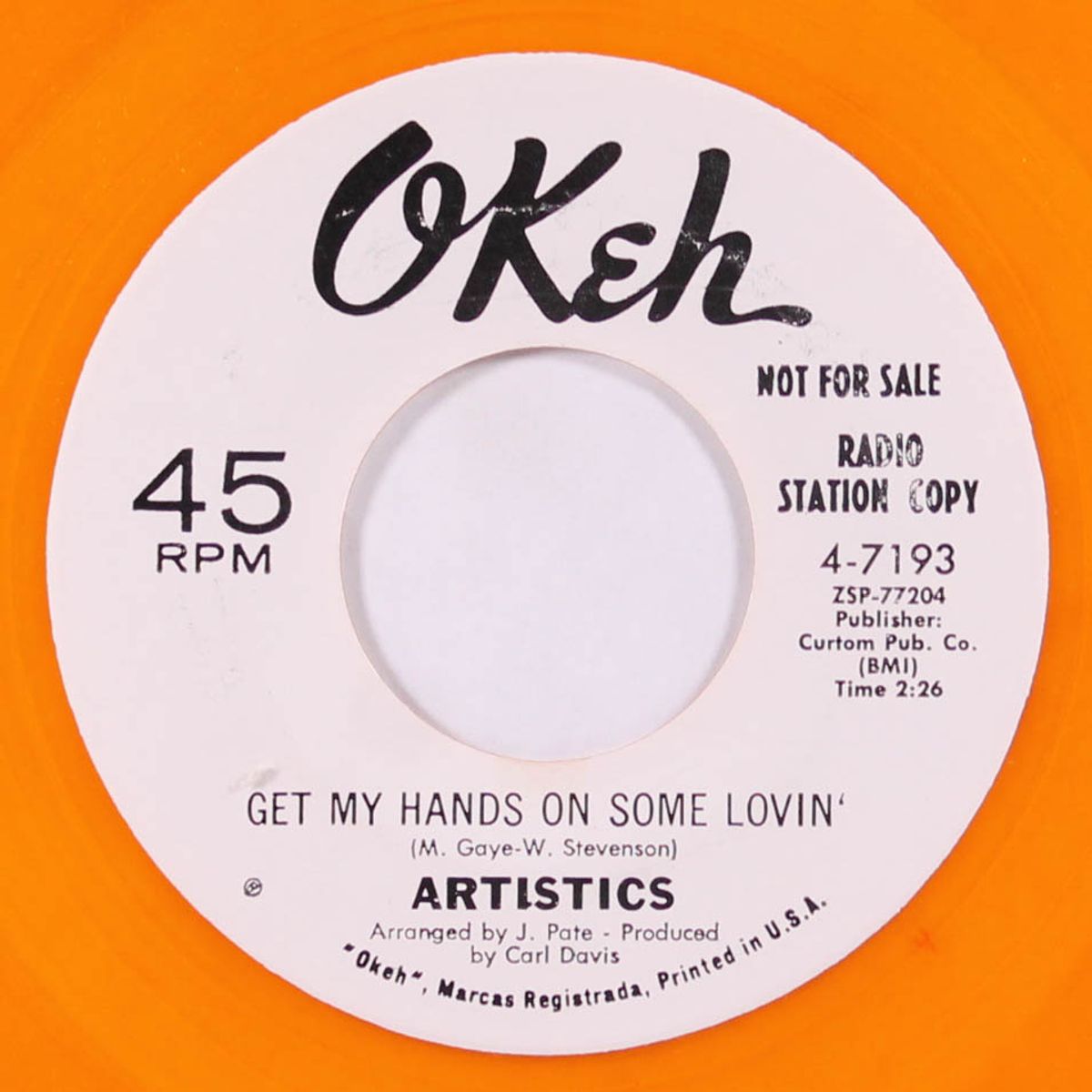 get my hands on some lovin' by ARTISTICS