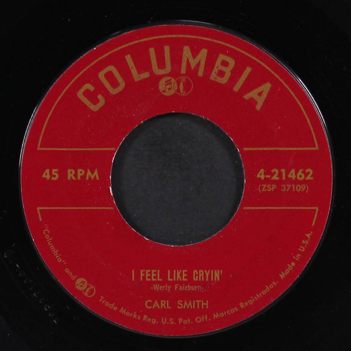 i feel like cryin' by CARL SMITH
