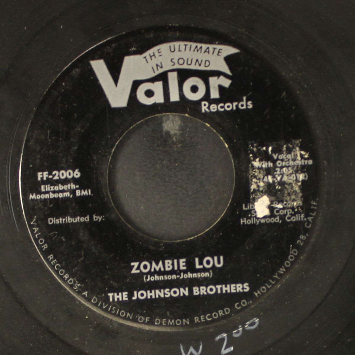 zombie lou / casting my spell by JOHNSON BROTHERS