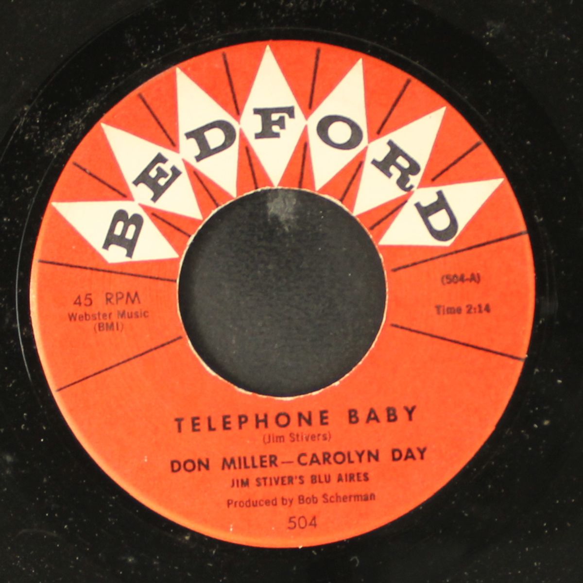 telephone baby / so long to you by DON MILLER & CAROLYN DAY
