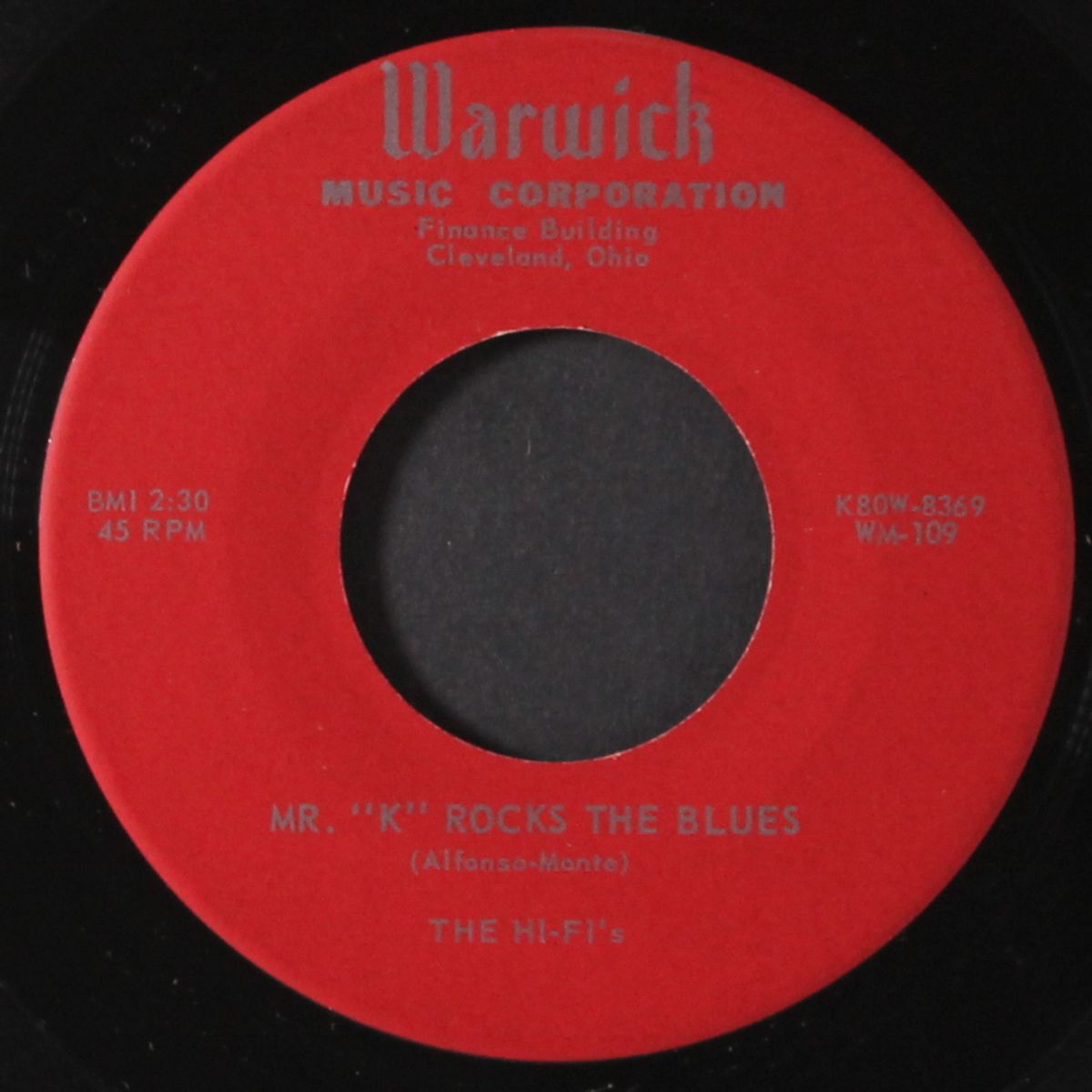 mr. k rocks the blues / pushin by HI-FI'S