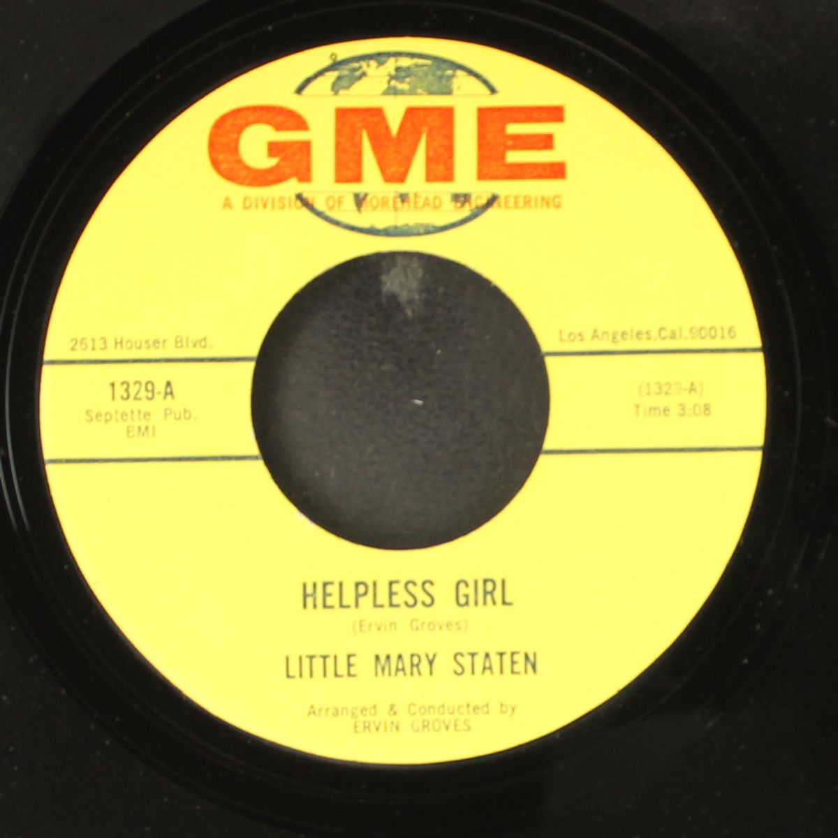 steppin' stone / helpless girl by LITTLE MARY STATEN