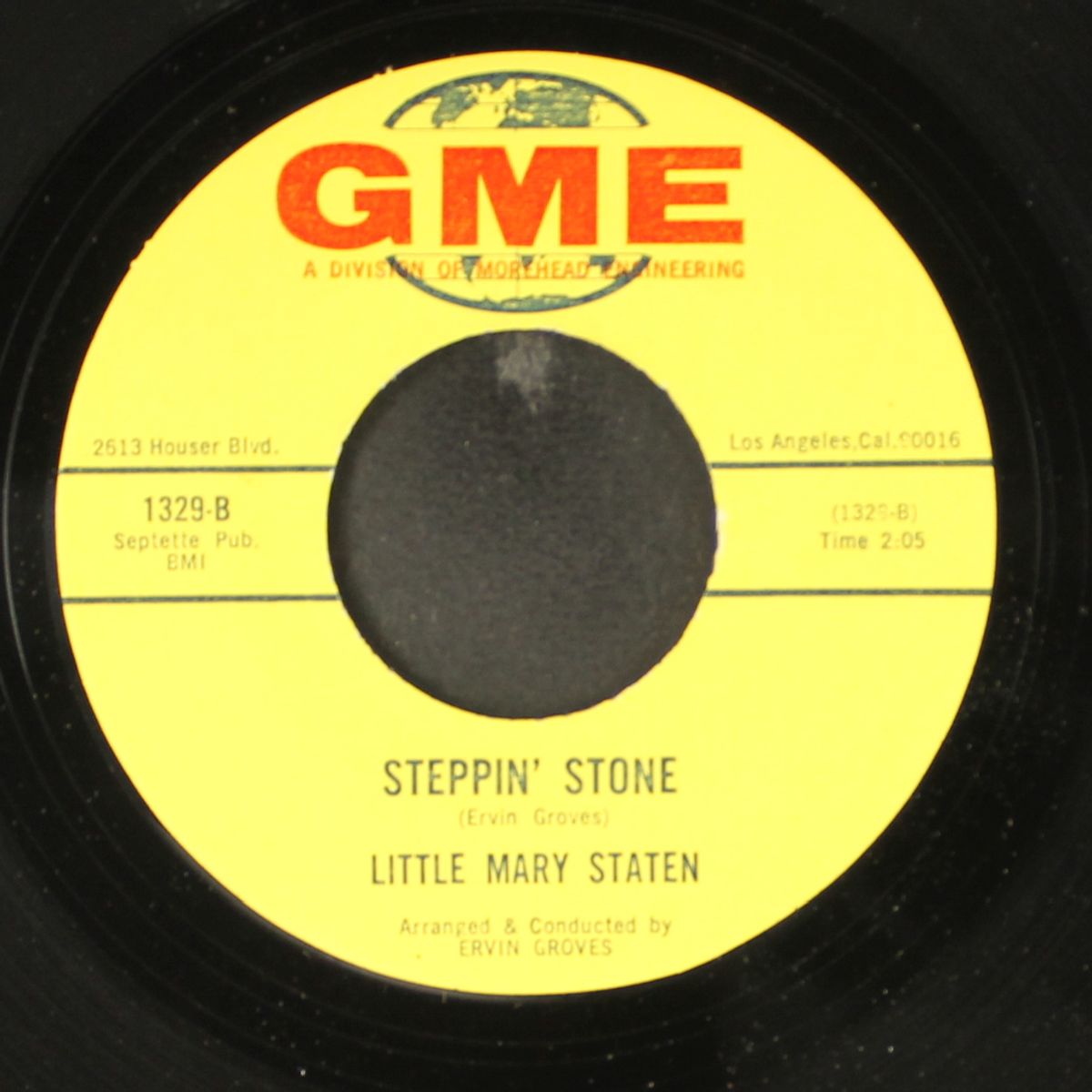 steppin' stone / helpless girl by LITTLE MARY STATEN