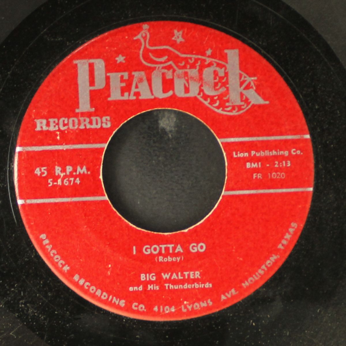 i gotta go / i'll cry for you by BIG WALTER