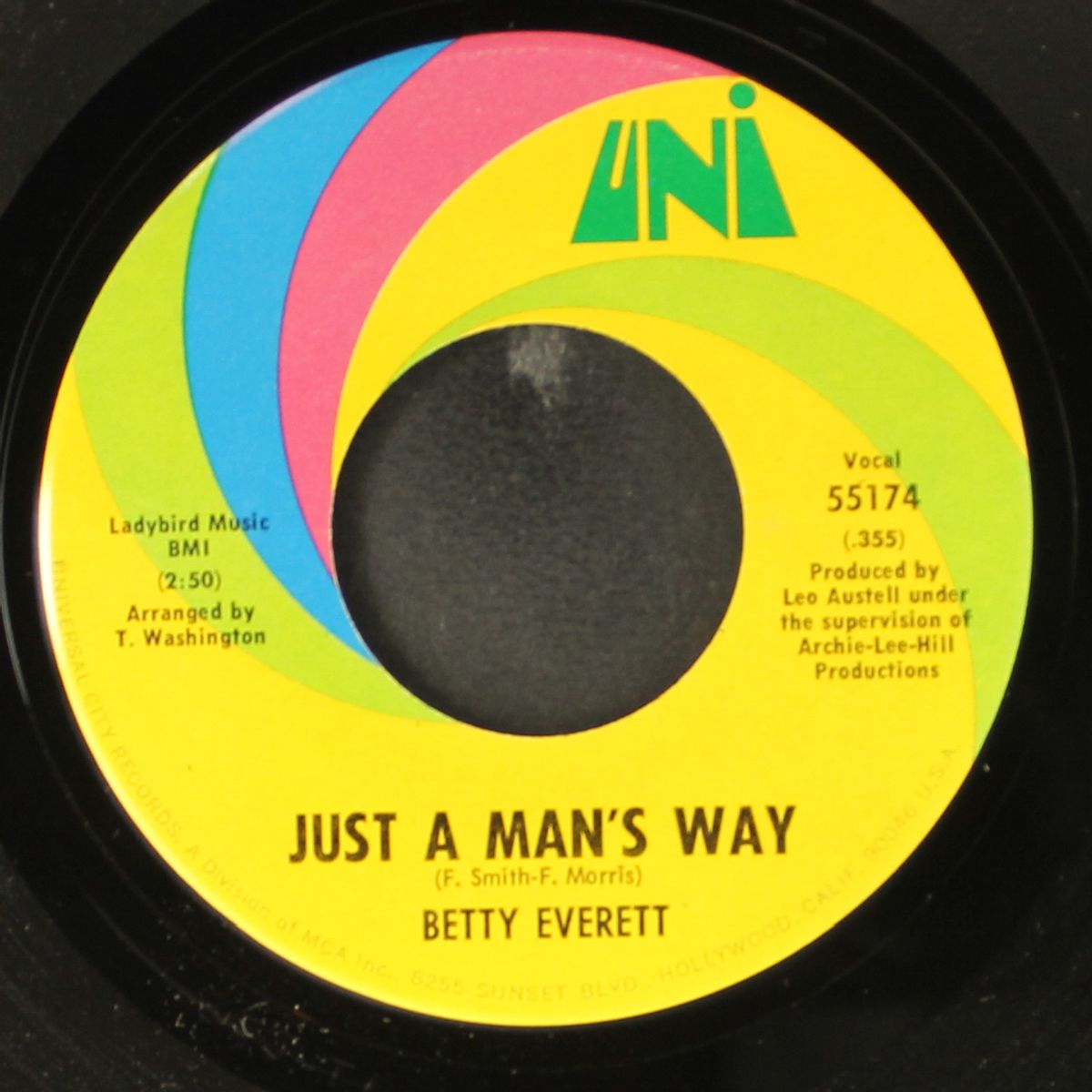 it's been a long time / just a man's way by BETTY EVERETT