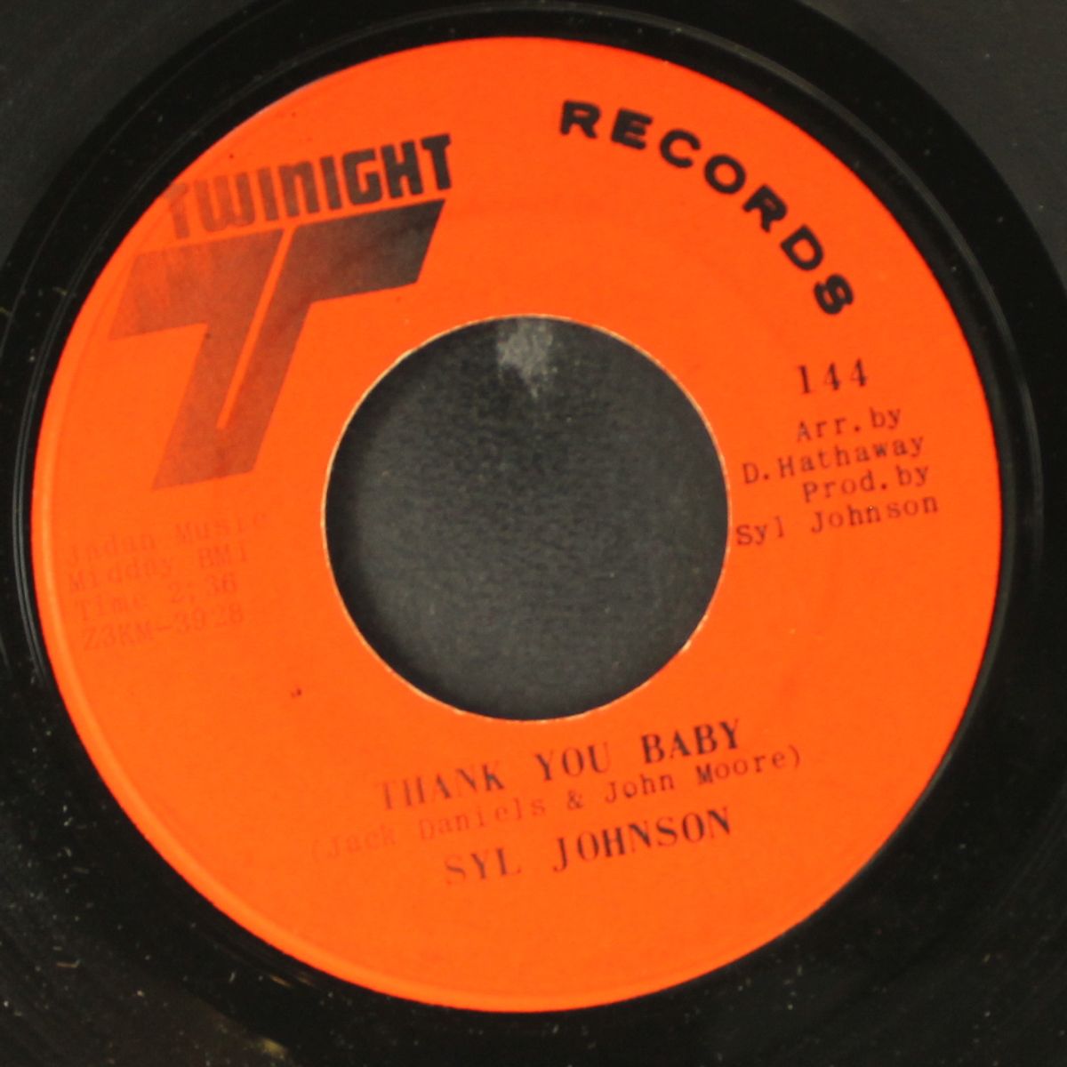 we do it together / thank you baby by SYL JOHNSON