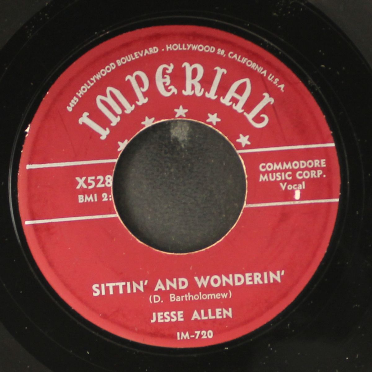 sittin' & wonderin' / i wonder whats the matter by JESSE ALLEN