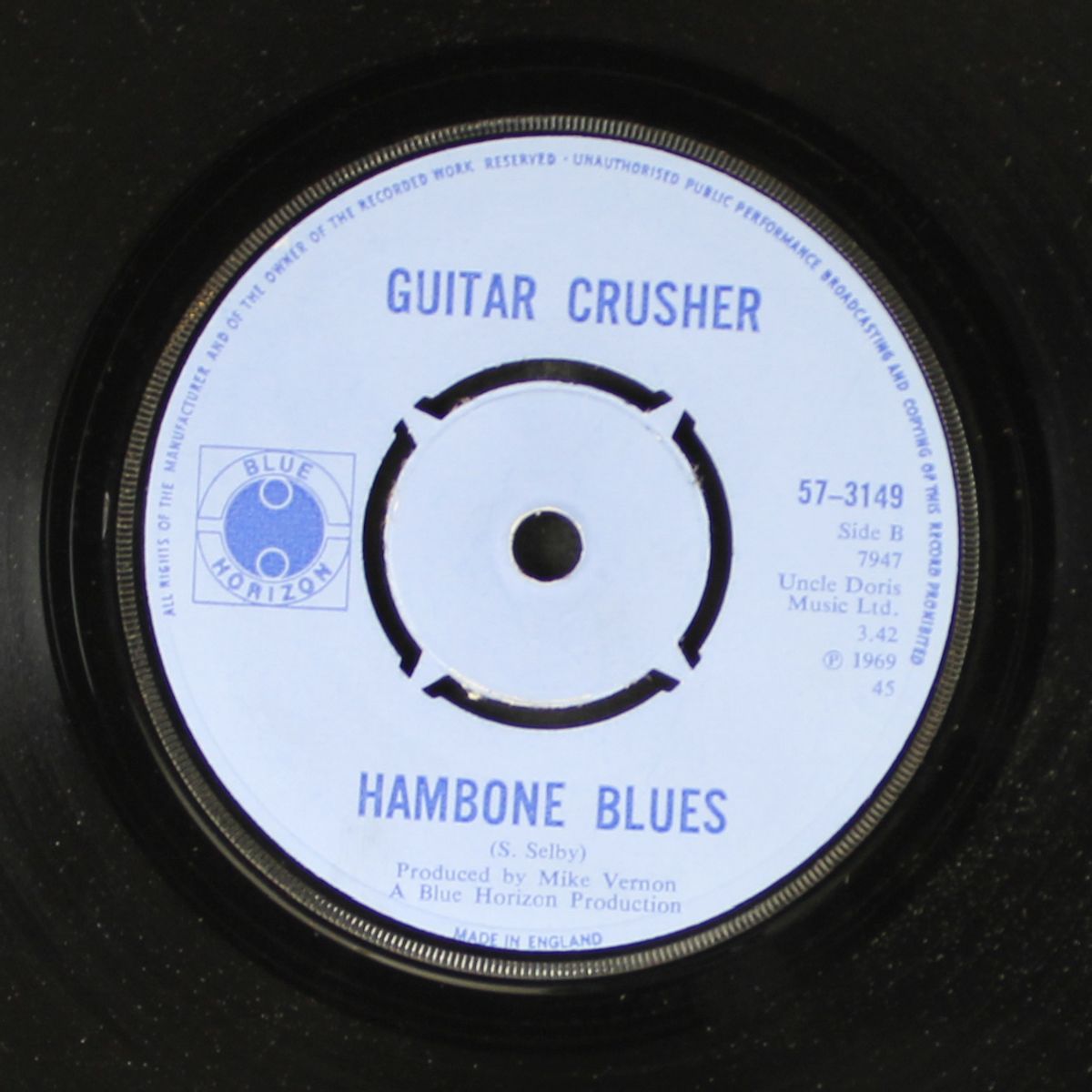 since my baby hit the numbers / hambone blues by GUITAR CRUSHER