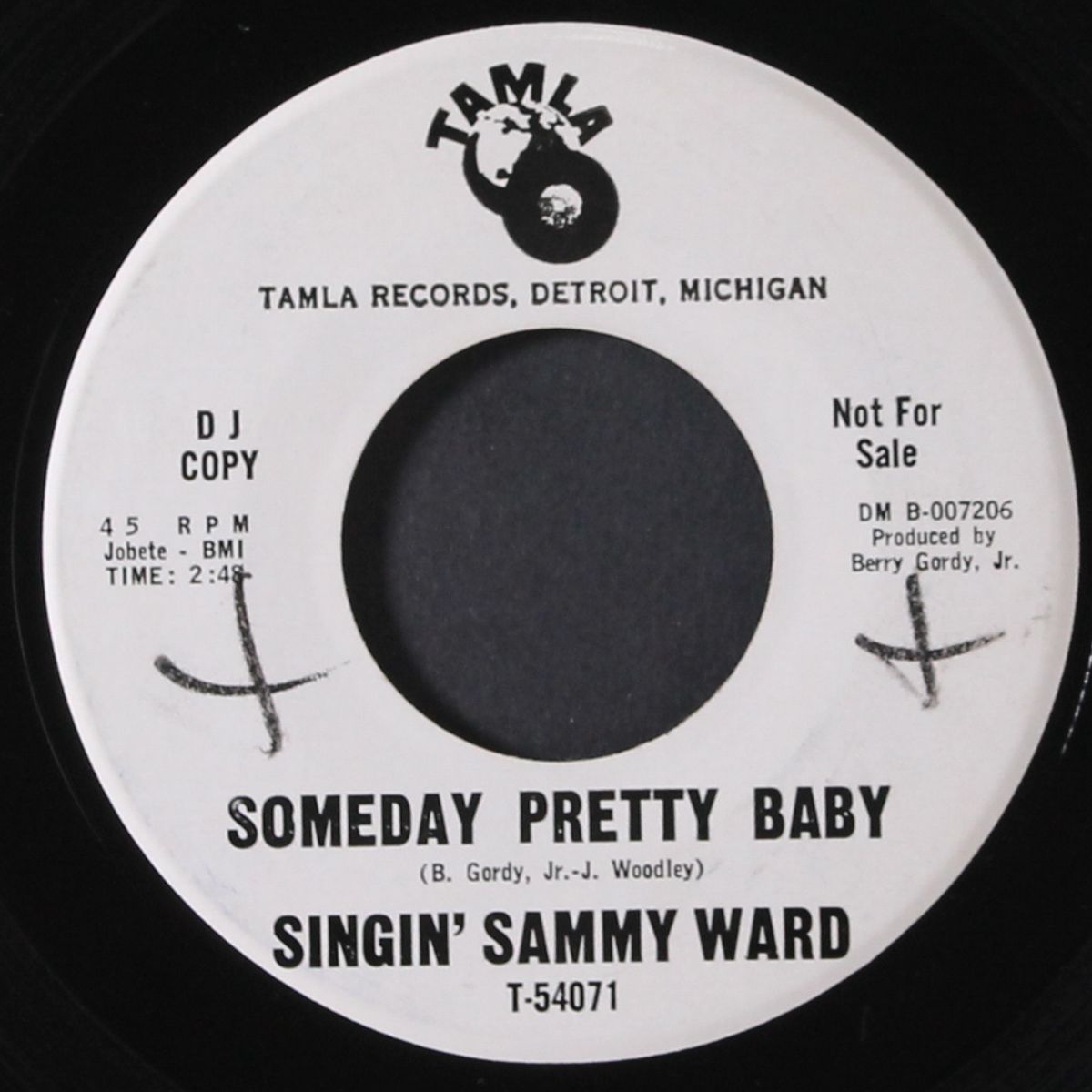 someday pretty baby / part time love by SINGIN' SAMMY WARD