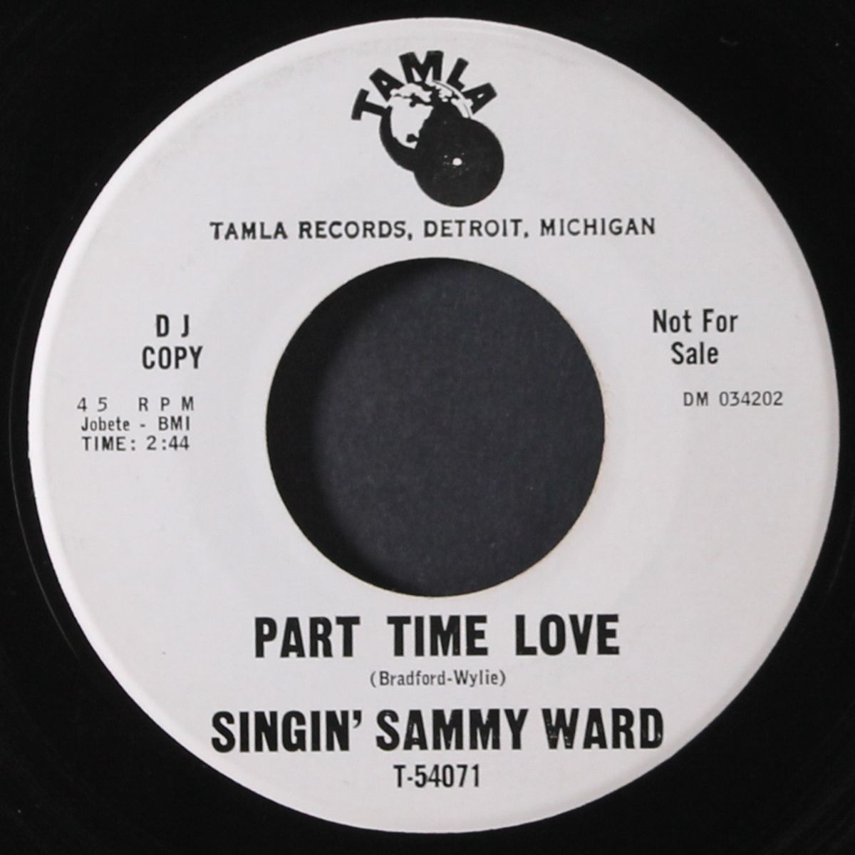 someday pretty baby / part time love by SINGIN' SAMMY WARD