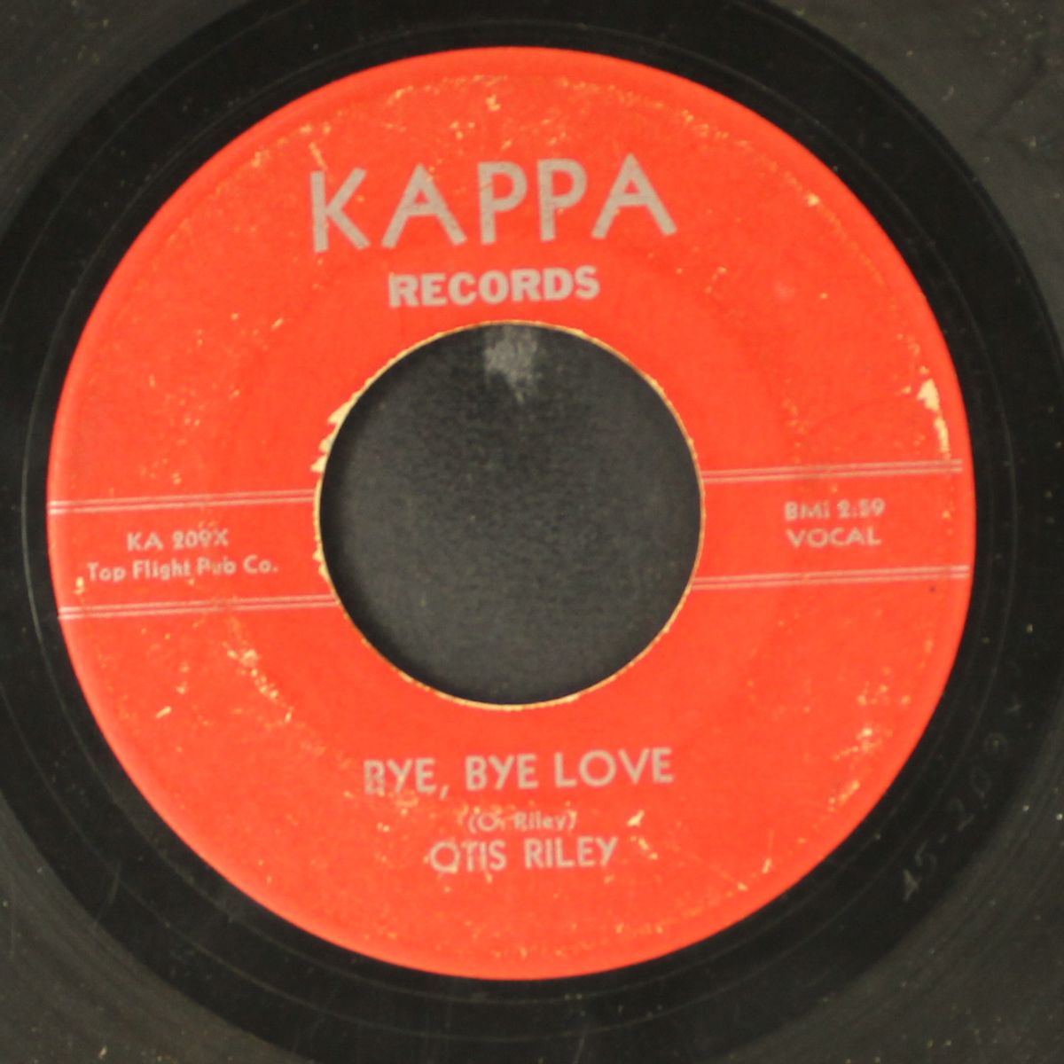 little miss bibbity bobbity boom / bye, bye love by OTIS RILEY