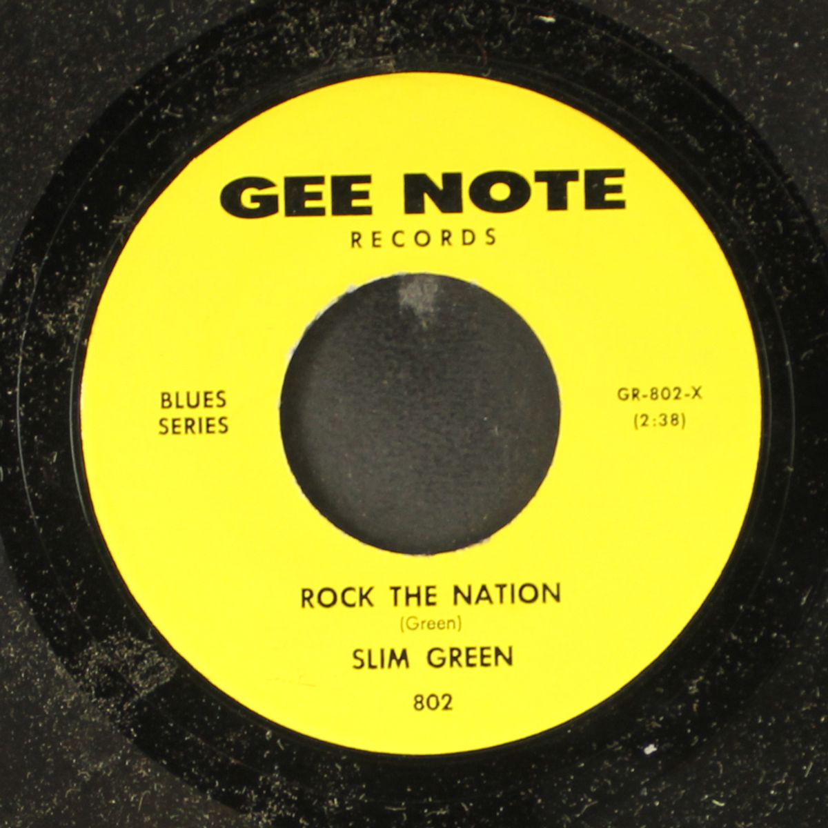 rock the nation / my woman has quit me by SLIM GREEN