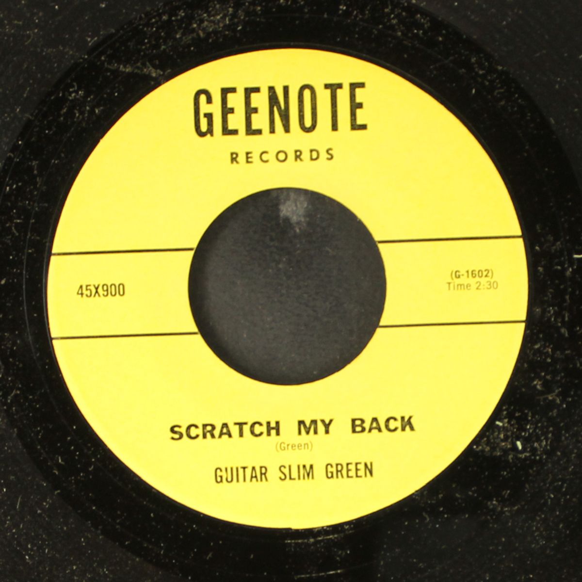scratch my back / play on little girl by GUITAR SLIM GREEN