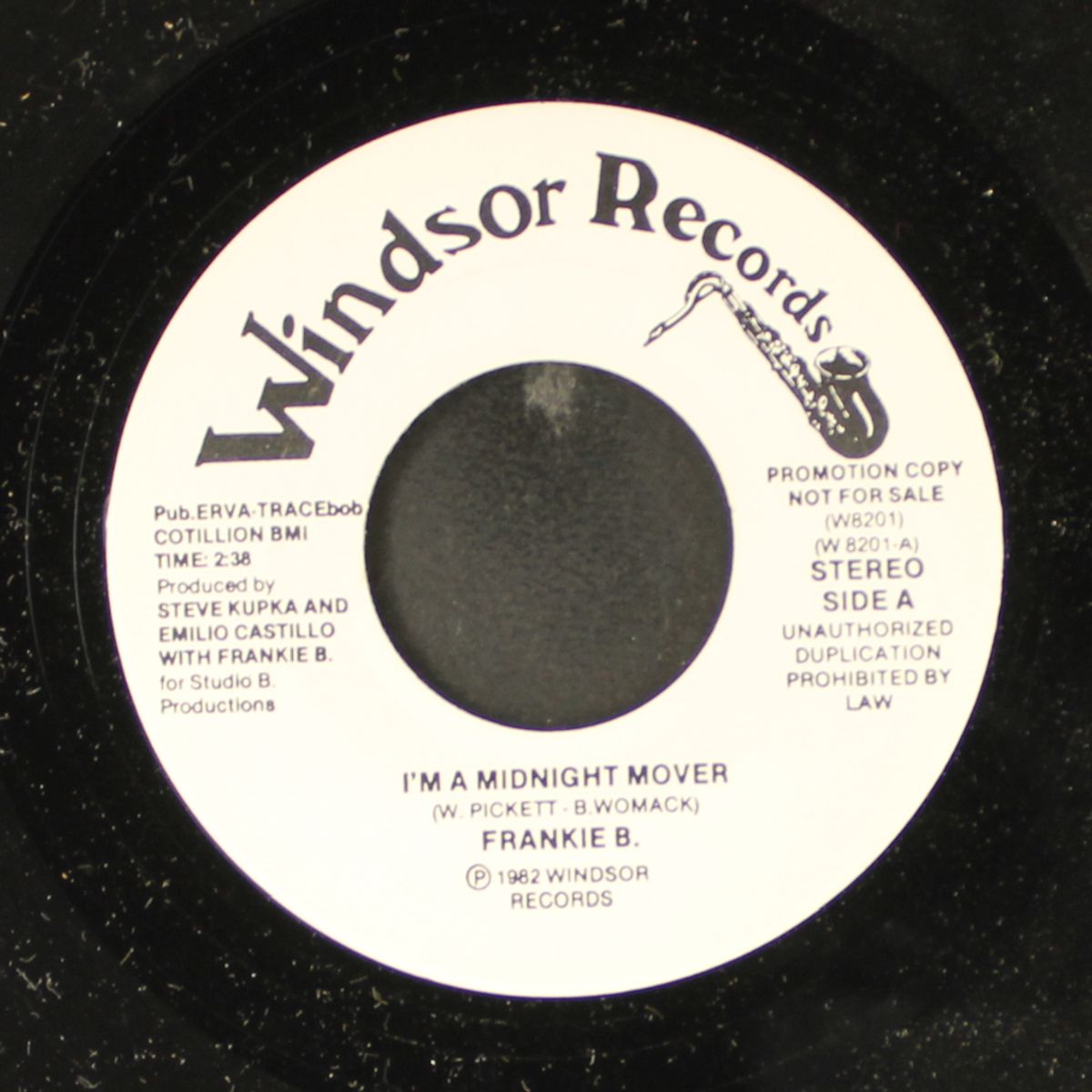 i'm a midnight mover / same by FRANKIE B.