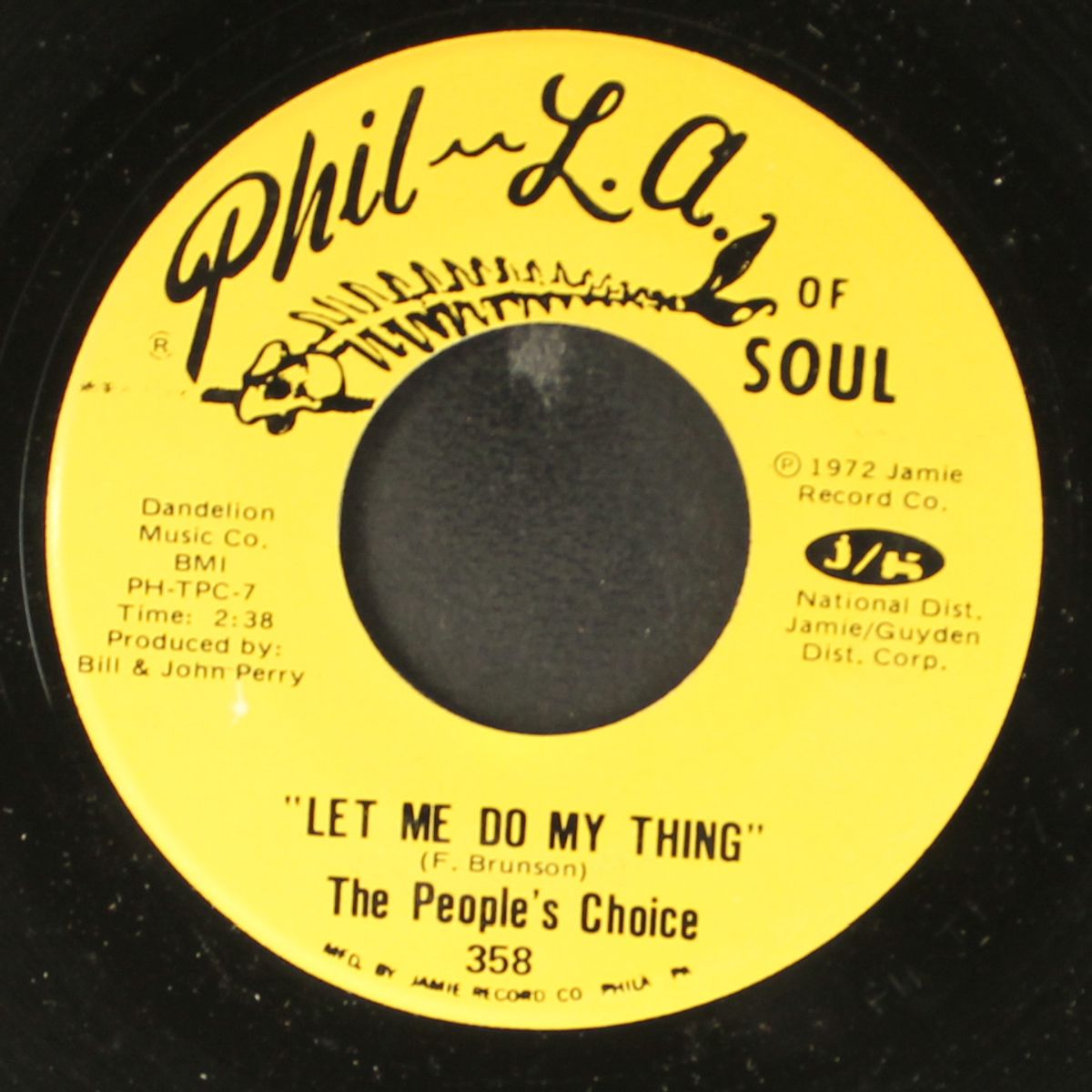 let me do my thing / on a cloudy day by PEOPLE'S CHOICE