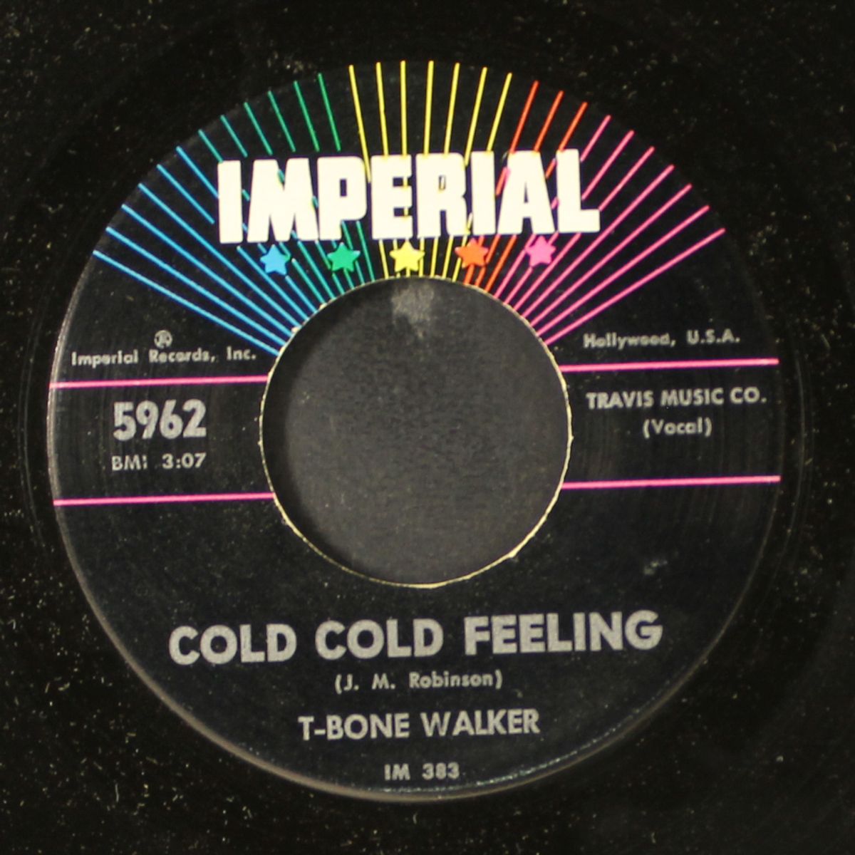 doin' time / cold cold feeling by T-BONE WALKER