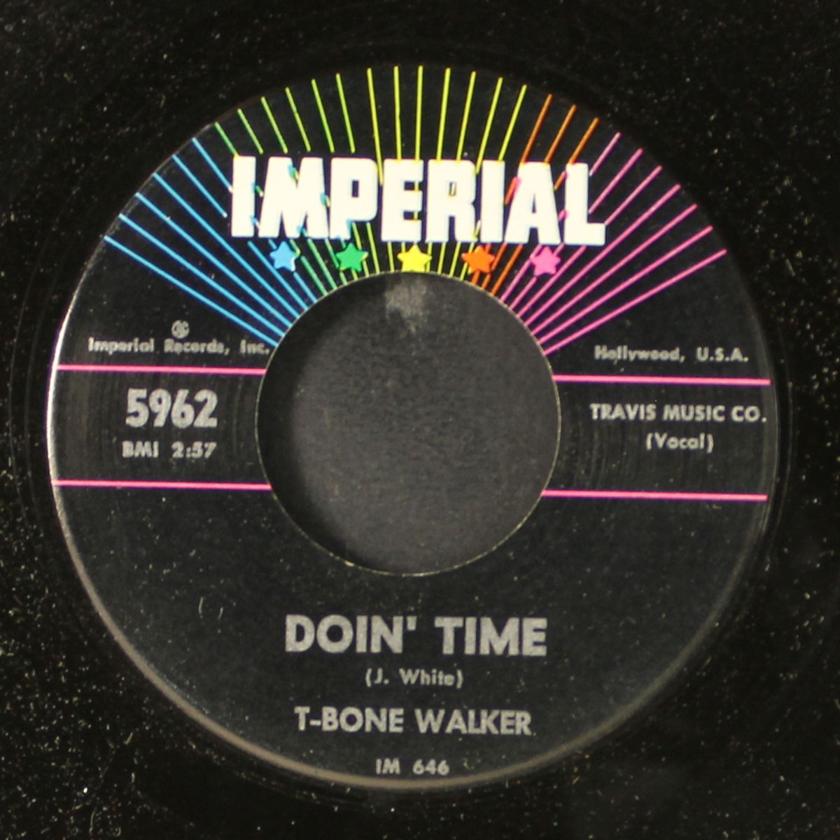doin' time / cold cold feeling by T-BONE WALKER