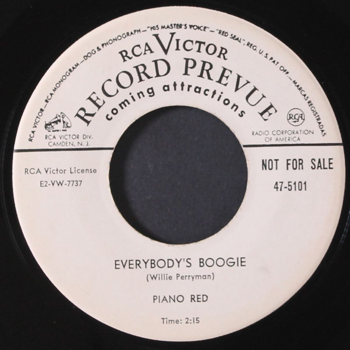 everybody's boogie / i'm gonna rock some more by PIANO RED