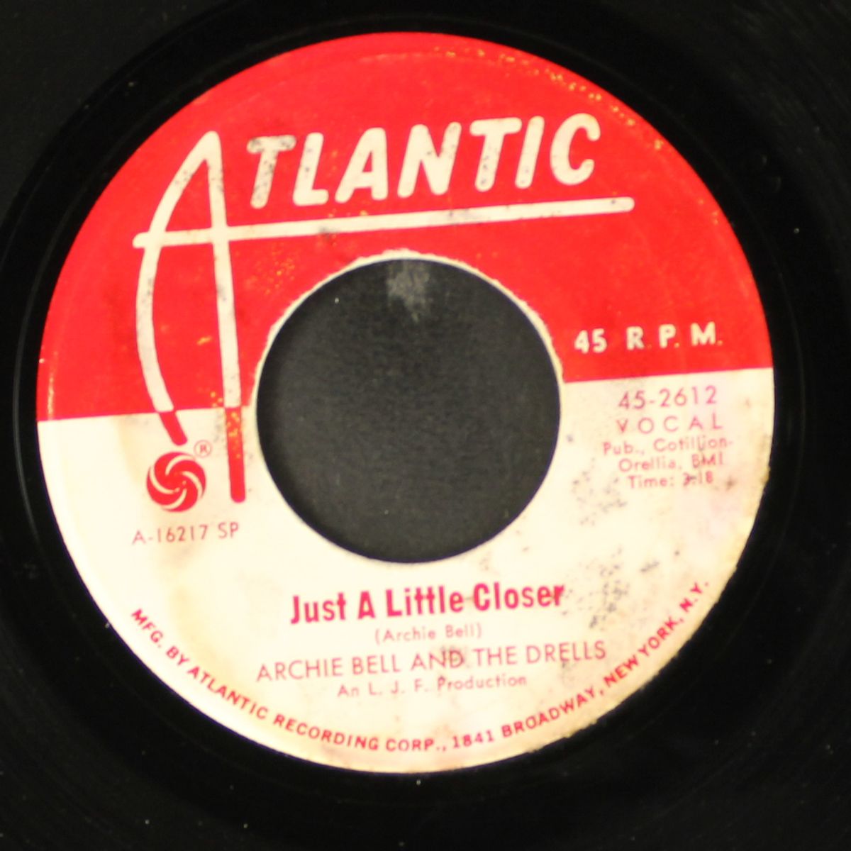 i love my baby / just a little closer by ARCHIE BELL & DRELLS