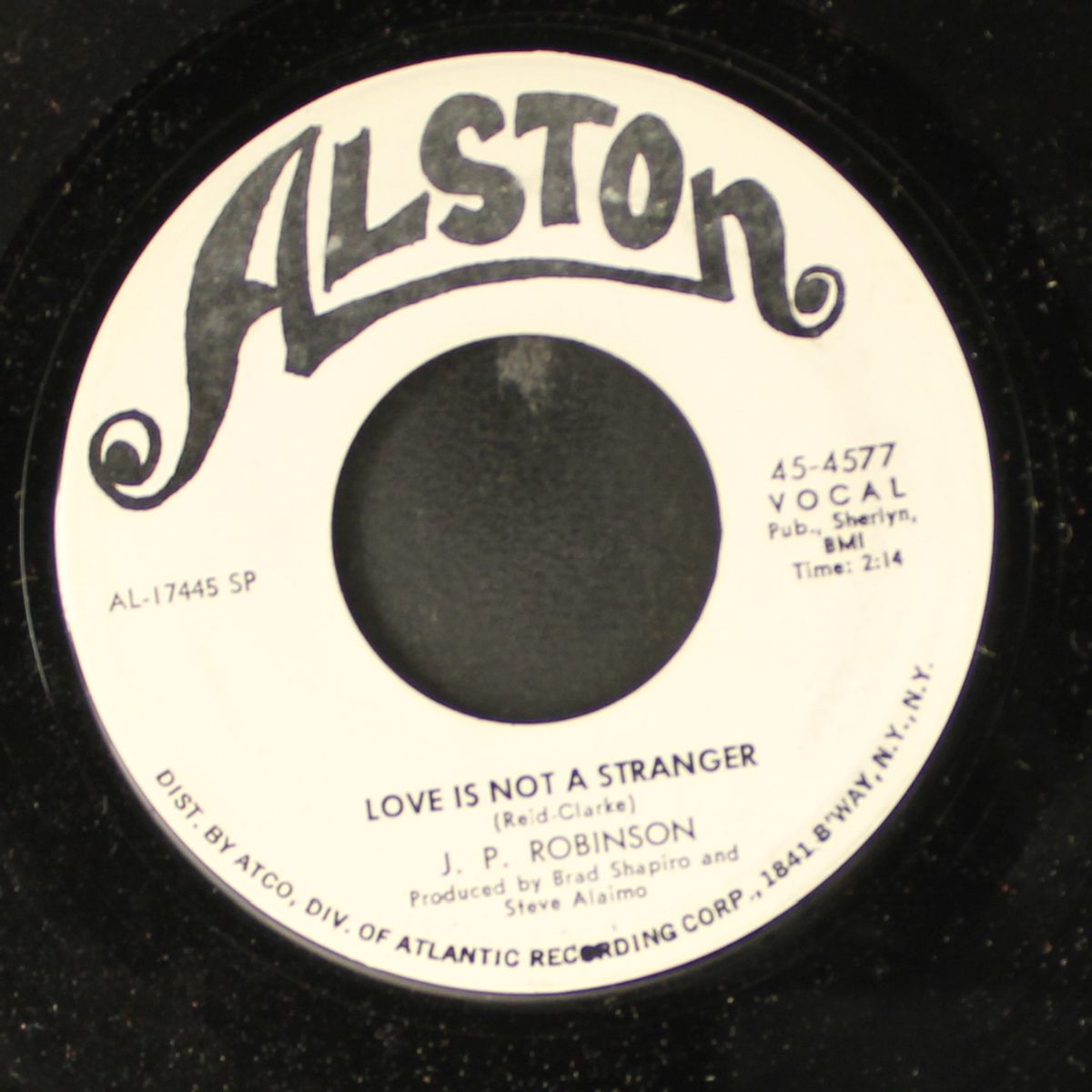you got your thing on a string / love is not a stranger by J.P. ROBINSON