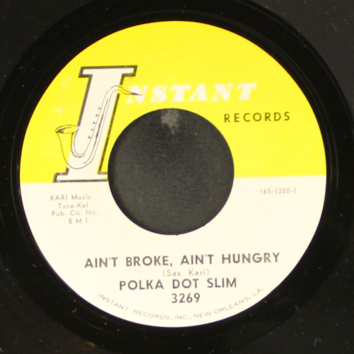 a thing you gotta face / ain't broke, ain't hungry by POLKA DOT SLIM