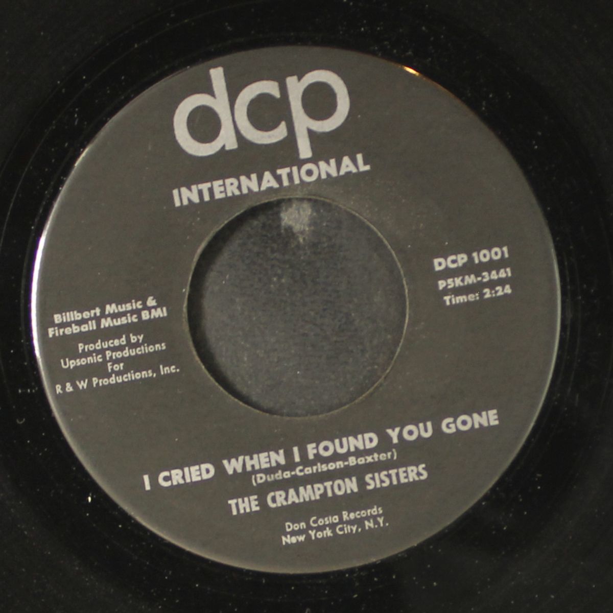 i didn't know what time it was / i cried when i found you gone by CRAMPTON SISTERS
